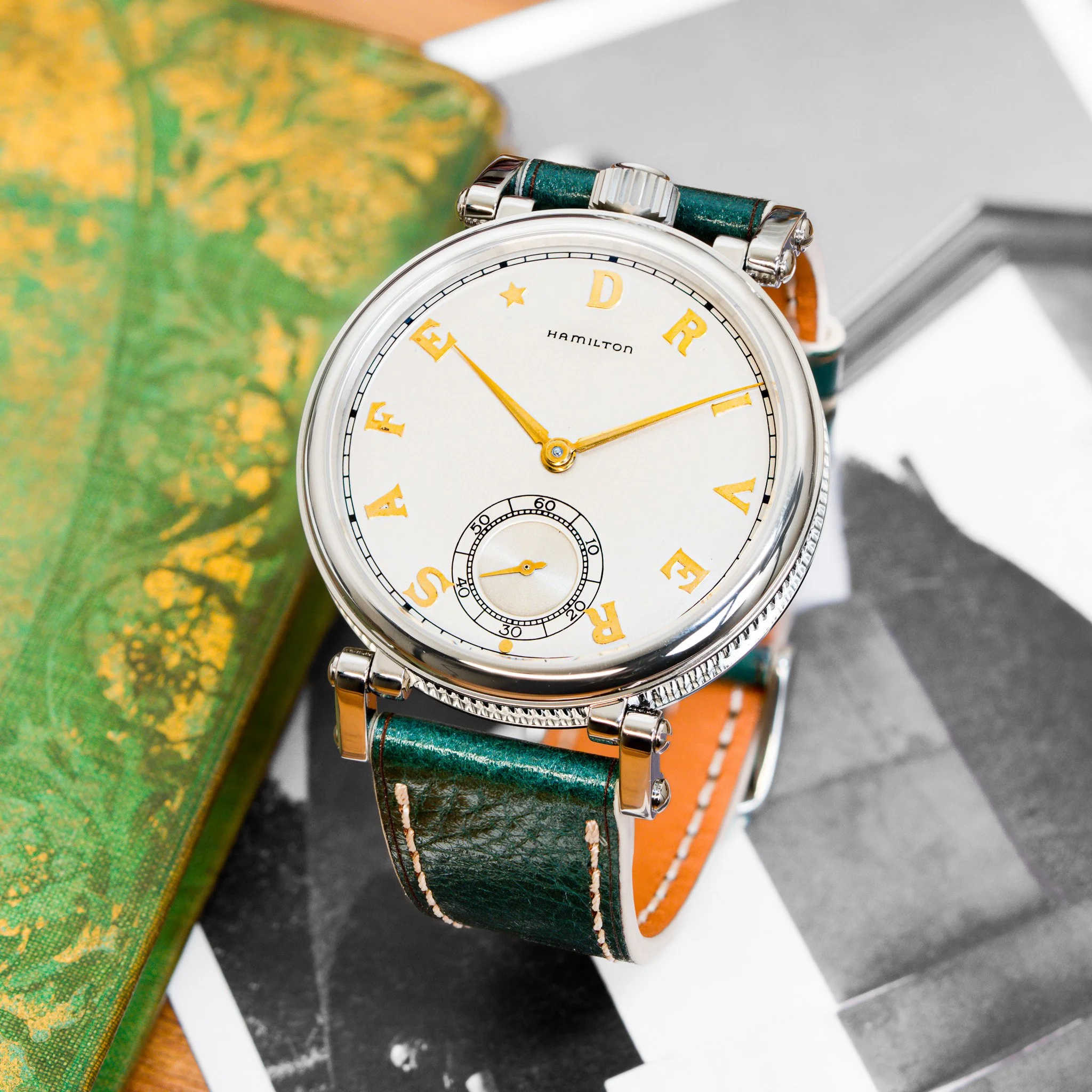 Hamilton pocket watch conversion — Frett & Co Clockworks